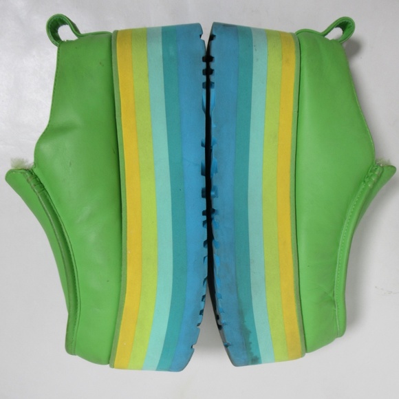 Ugg Unisex URSeen Platform Slipper Green Multi S/N 1157970 Size 9 USM / 10 USW - Picture 10 of 12